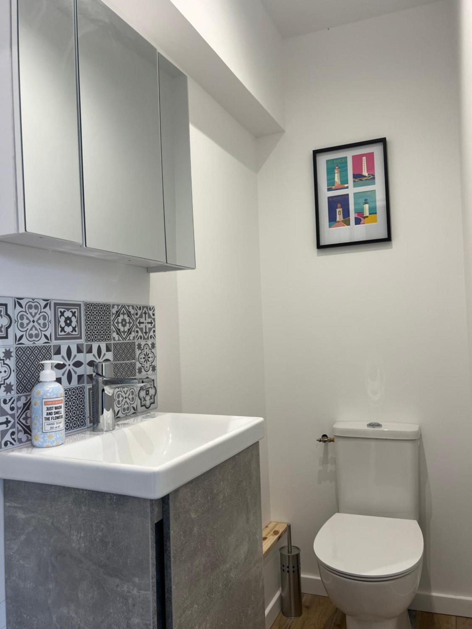 Maison Centre Brem Avec Vue Sur La Cote מראה חיצוני תמונה